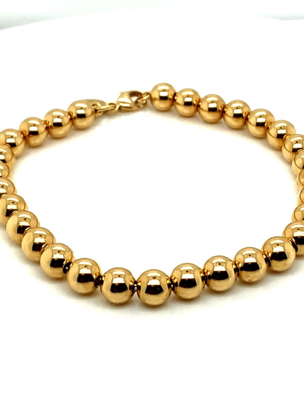 Tiffany & Co. 18K Yellow Gold Beaded Bracelet